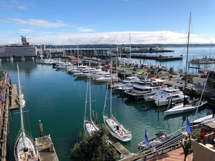 Appartamento Auckland Viaduct'S Big Balcony Breathtaking Views! Esterno foto